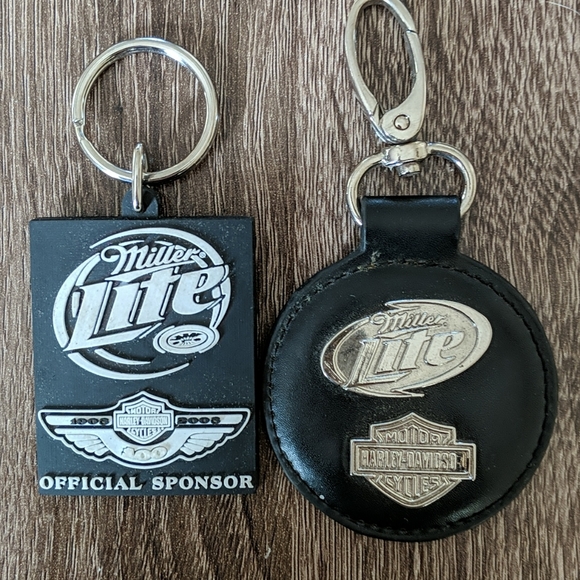 Harley-Davidson Other - Miller/Harley Keychains